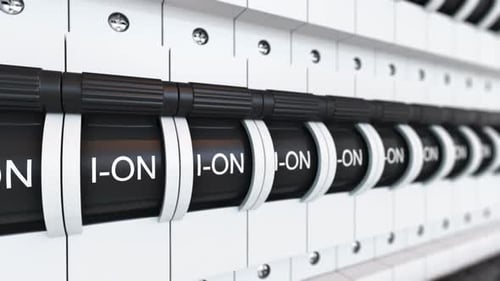 Automatic Electrical Circuit Breakers Activating in Sequence