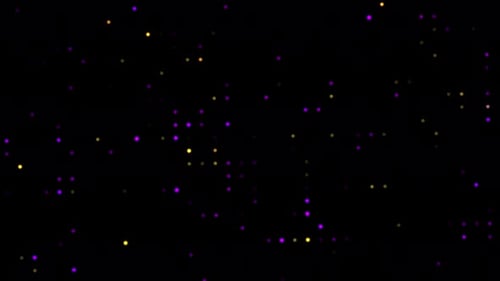 Abstract Flickering Digital Pixels Loop Background