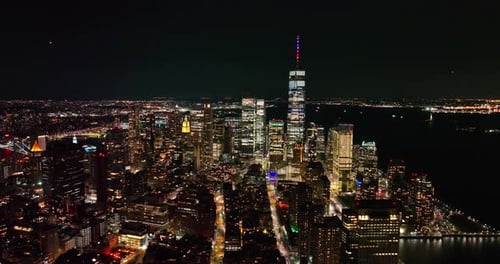 Midtown and Downtown Manhattan Skyline