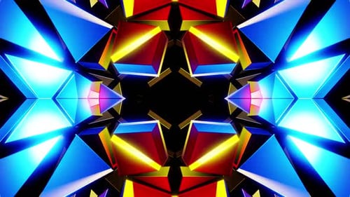 Marvelous kaleidoscope Vj Loop HD