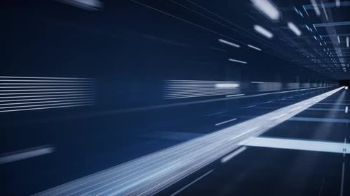 Pass through digital cyberspace