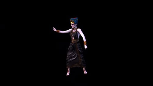 Danse Néfertiti 2 — Concept d'Halloween