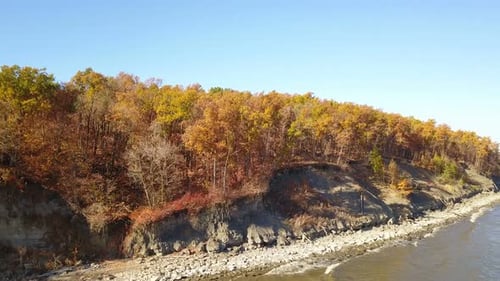Natur Herbst Meereslandschaft