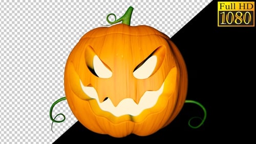 Pacote de loops de vídeo Helloween Pumpkin 002