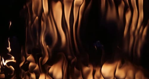 Hintergrund mit Feuer