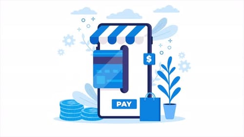 Pago con tarjeta bancaria 4K