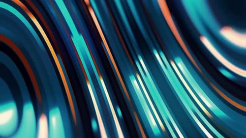 Colorful Abstract Flowing Lines Background Animation