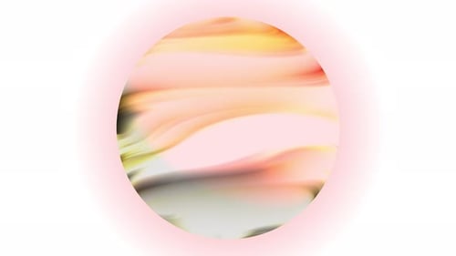 Mesmerizing Abstract Swirling Sphere Motion Background