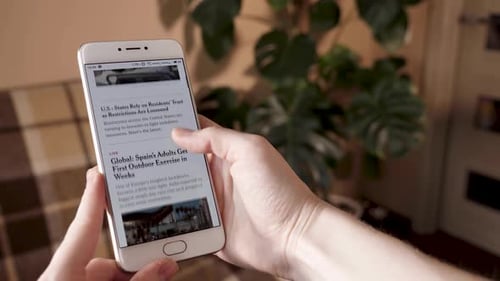 Reading an Online Newspaper The New York Times