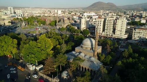 Historic Mosque In The City Center