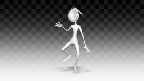 3d Charakter: Mann, Tanz 2
