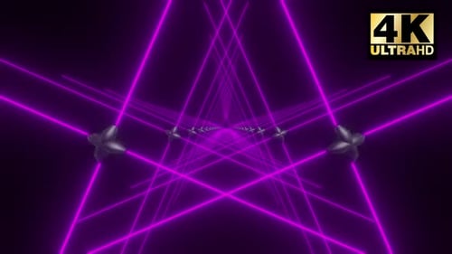 Laser Vj Loop Pack 4k