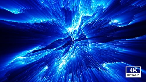 Fond coloré bleu unique abstrait 4K