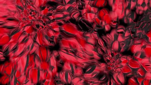 Rendu numérique abstrait vibrant fond pétillant