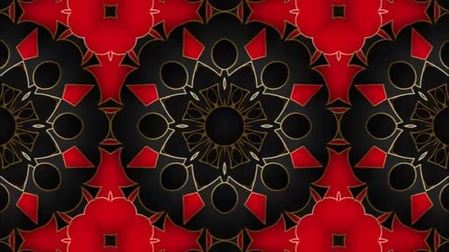 Red Black Pattern