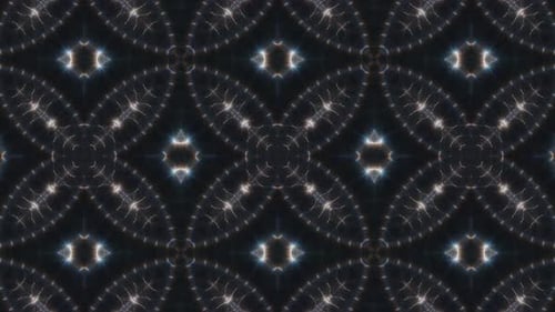 Blinking Kaleidoscope Lights Loop 4K 01