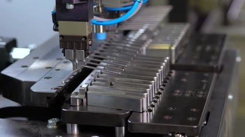 Máquina industrial automatizada