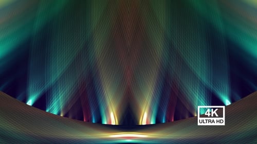 Abstract Colorful Stage Lights Motion Background