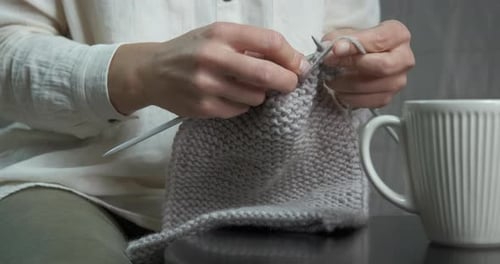 Knitting Wool, Crafts, and Cozy at Home