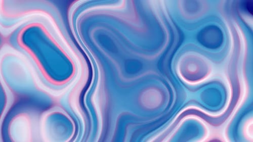 Abstract Liquid Gradient Flowing Colors Background Loop