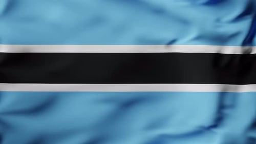 Waving Flag Background with Horizontal Stripe Loop Animation