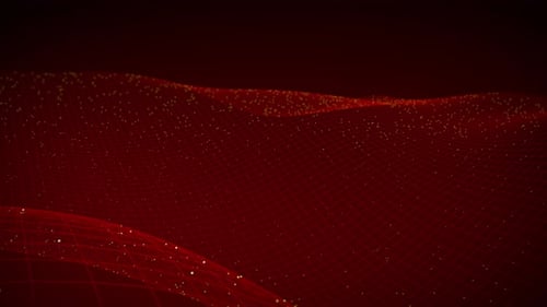 3d Data Wave Background