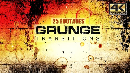Grunge-Übergänge
