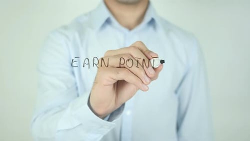 Gana puntos escribiendo en la pantalla