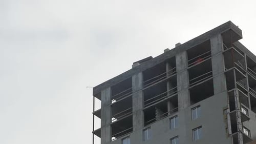 Unfinished Apartment Building