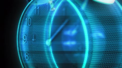 Alarm Clock Hologram 4k