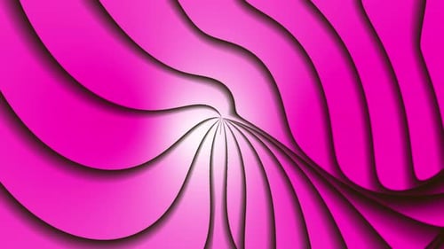 Kreativer Farbverlauf Megenta Farbe wirbeln Linie Hintergrund.4k Nahtlose Loop-Animation