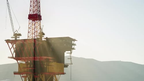 Oil Drill Rig Platform