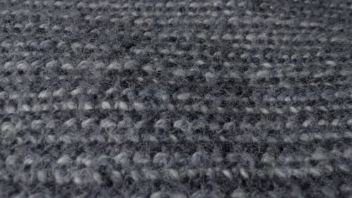 Gray and White Woven Textile Close Up