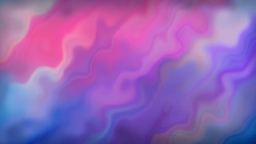 Seamless Loop of Abstract Fluid Color Waves Background