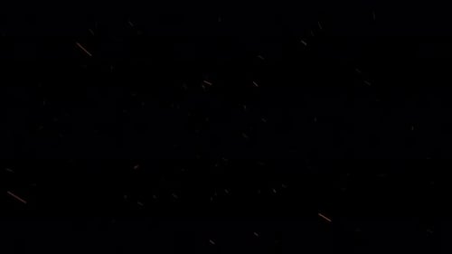 Fire Sparks Background