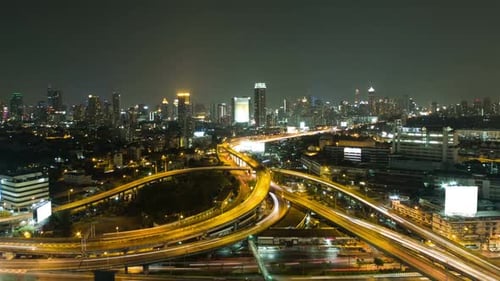 Downtown City Night