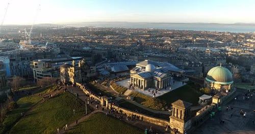 Edinburgh's Observatory up on Calton Hill