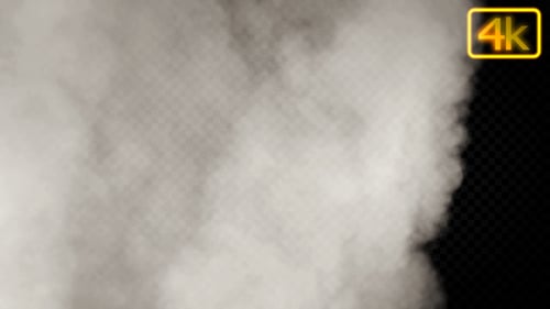 Realistic Smoke Cloud Reveal Effect