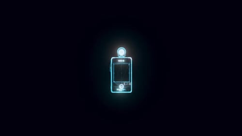 photometer hologram Rotating 4k