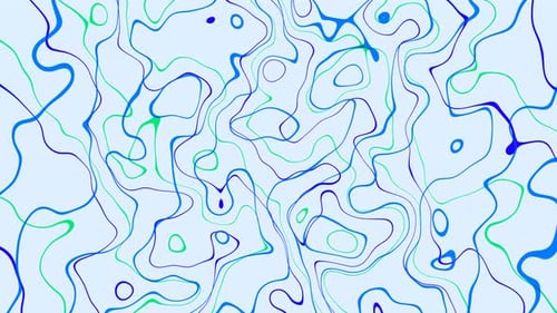 Abstrakte Linie Nahtlose Muster Flüssige