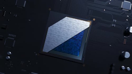 fast assembly from the components of the cpu on a microcircuit.