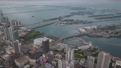 Skyscrapers View in Florida USA