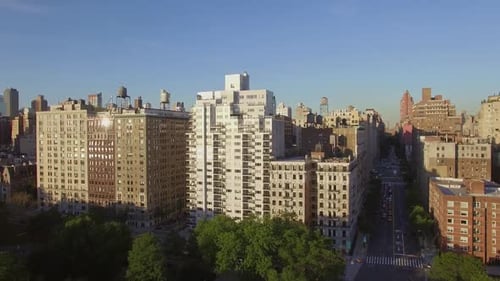 Skyline Cityscape of Skyscrapers in Urban Metropolitan City