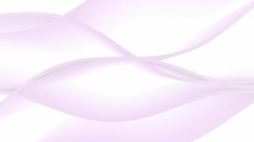 Rosa Wellen auf weißem abstraktem Hintergrund.