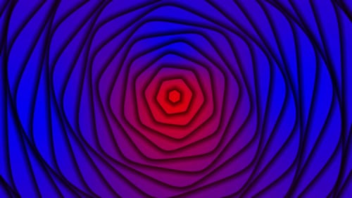 Blue Red Colorful Twirl Background Stripes