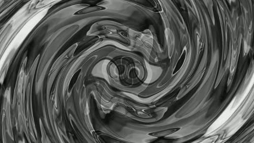 Black White Twisted Background Animation