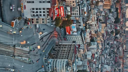 Aerial Cityscape of Istanbul Turkey
