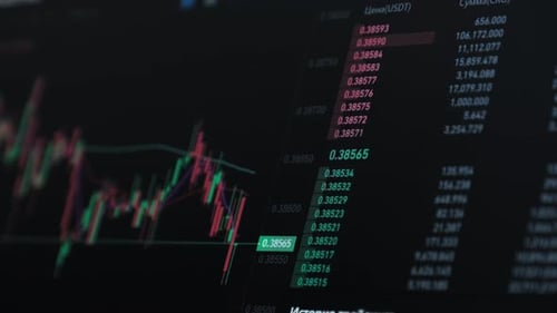 Stock Market Cryptocurrency Exchange Chart