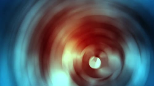 Abstract Colorful Swirling Light Vortex Background Loop