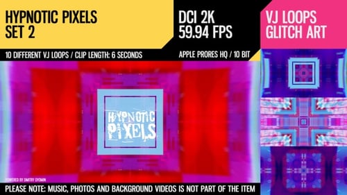 Hypnotic Pixels (2K Set 2)